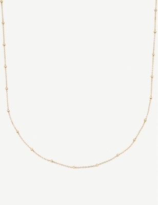 Monica Vinader 18ct gold-plated chain necklace 24 inch - British product
