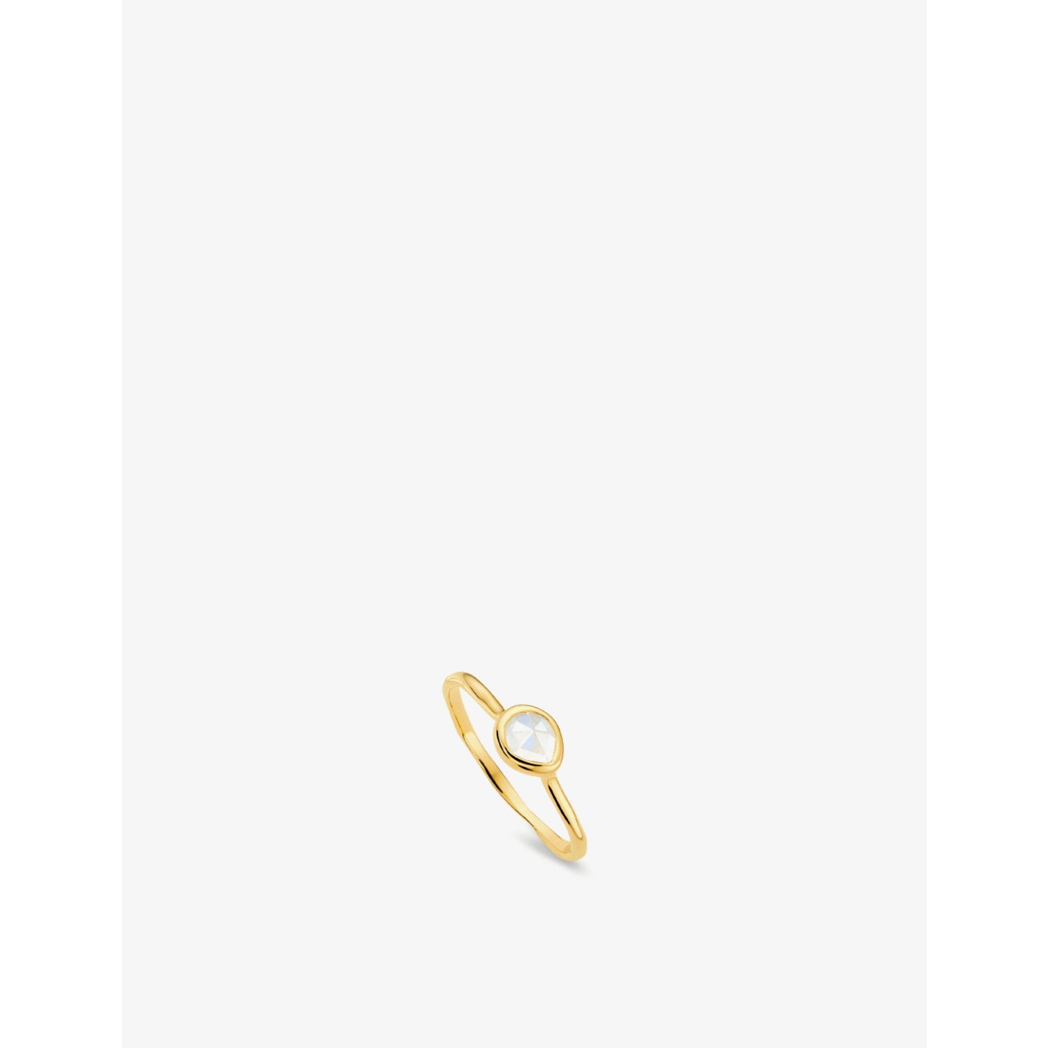 MV Siren™ Gemstone Small 18ct Yellow Gold Vermeil Ring - K