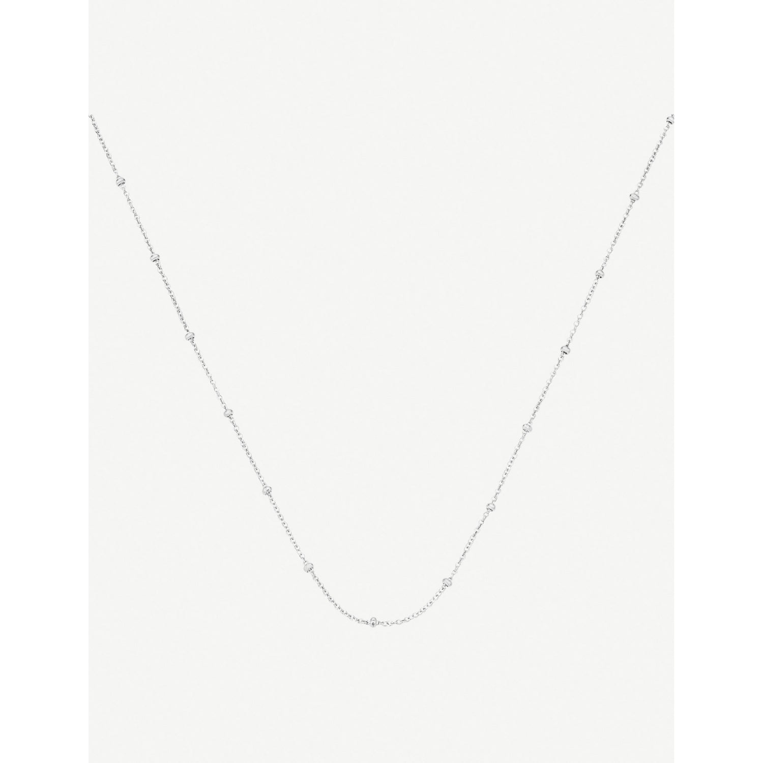 Monica Vinader sterling silver chain necklace 18 inch, UK version