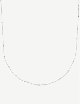 Monica Vinader sterling silver chain necklace 18 inch, UK version
