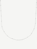 Monica Vinader sterling silver chain necklace 18 inch, UK version