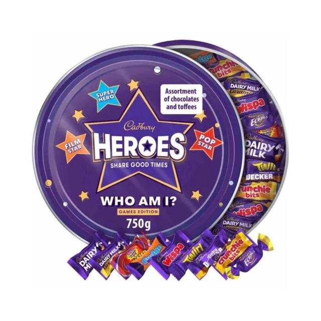 Cadbury Heroes Large Chocolate Tin   750g GOODS M&S   