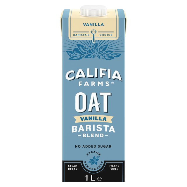 Califia Farms Vanilla Oat Barista   1L GOODS M&S   