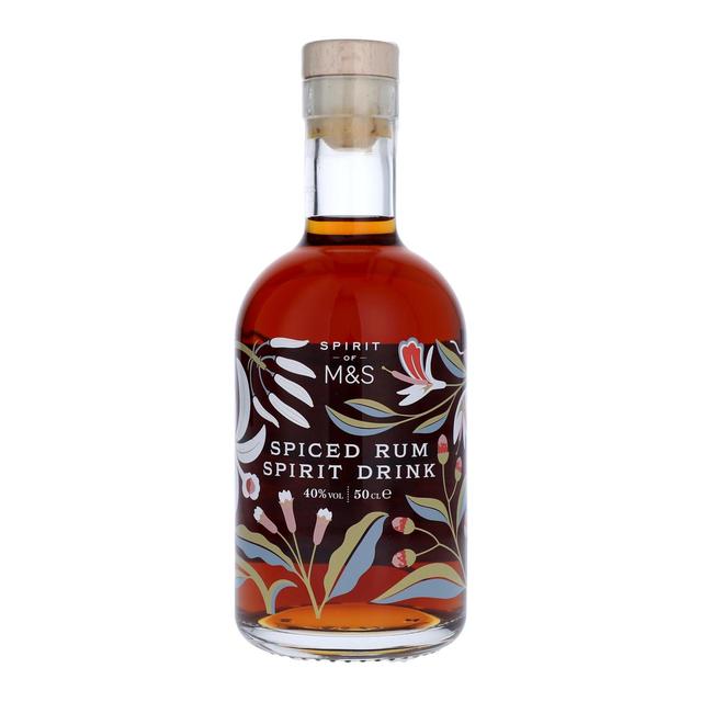 M&S Spiced Rum Spirit Drink   50cl