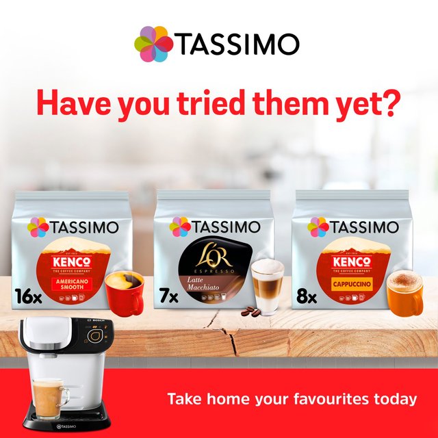 Tassimo Kenco Cafe au Lait Pods   16 per pack GOODS M&S   