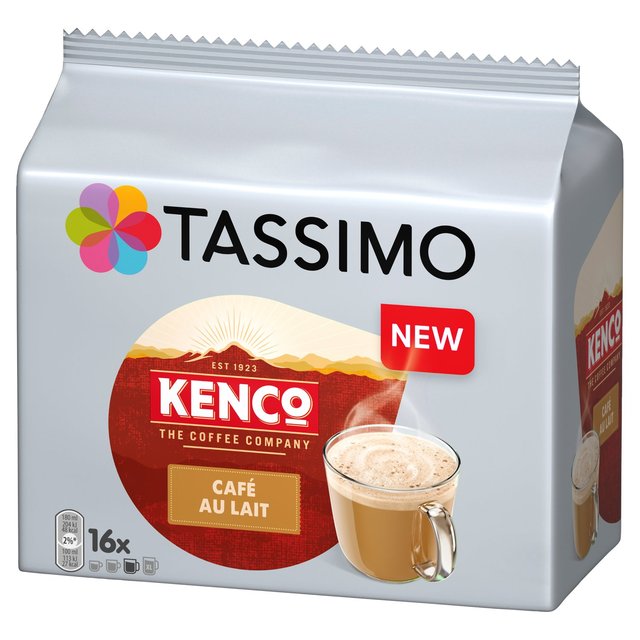 Tassimo Kenco Cafe au Lait Pods   16 per pack GOODS M&S   