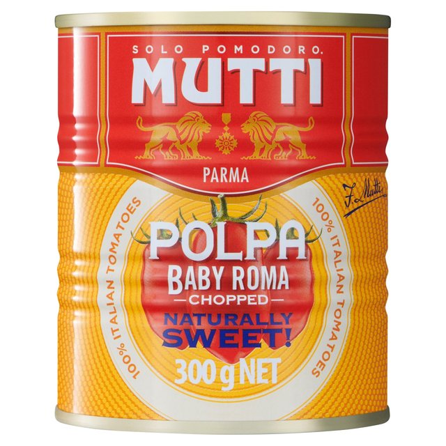 Mutti Baby Plum Polpa Finely Chopped Tomatoes   300g