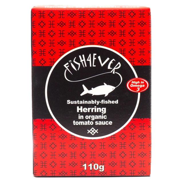 Fish 4 Ever Herring in organic tomato sauce   110g GOODS M&S   