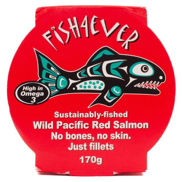 Fish4Ever Wild Pacific Red Salmon filleted   170g GOODS M&S   