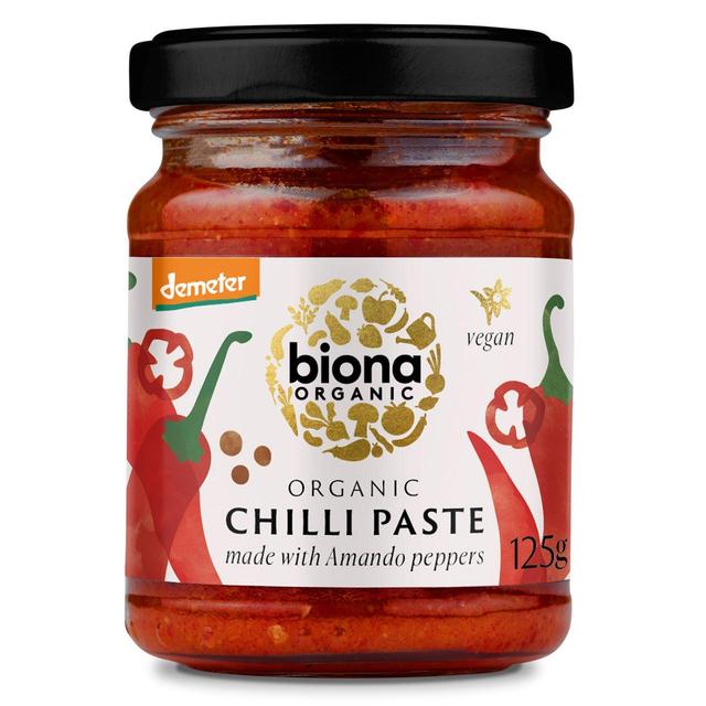 Biona Organic Hot Chilli Paste Demeter   125g GOODS M&S   