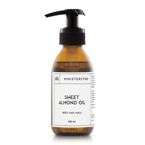 Ministerstwo Sweet Almond Oil For Body 140ml imported from the UK