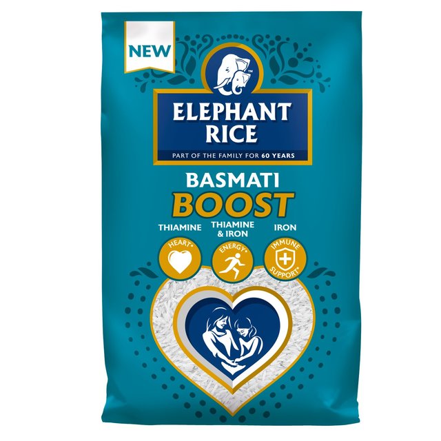 Elephant Basmati Boost Fortified Rice   5kg GOODS M&S   