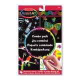 Melissa & Doug Scratch Art Combo Pack GOODS M&S   