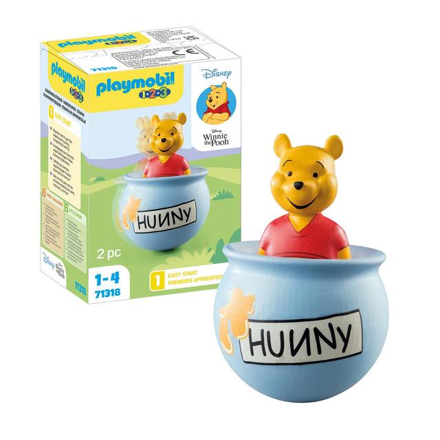 Playmobil 71318 1.2.3 & Disney Winnie's Counter Balance Honey Pot GOODS M&S   