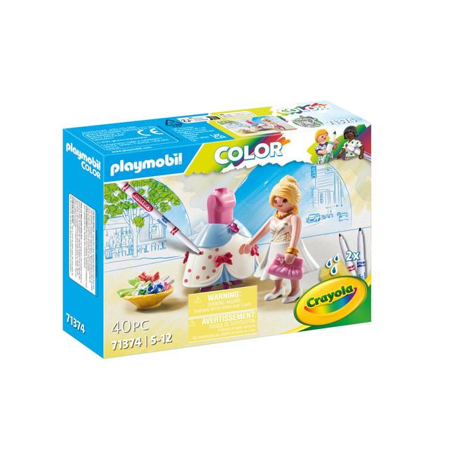 Playmobil 71374 Fashion Show Designer with colourful water-soluble markers GOODS M&S   