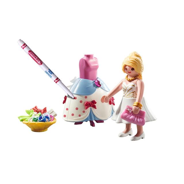 Playmobil 71374 Fashion Show Designer with colourful water-soluble markers GOODS M&S   