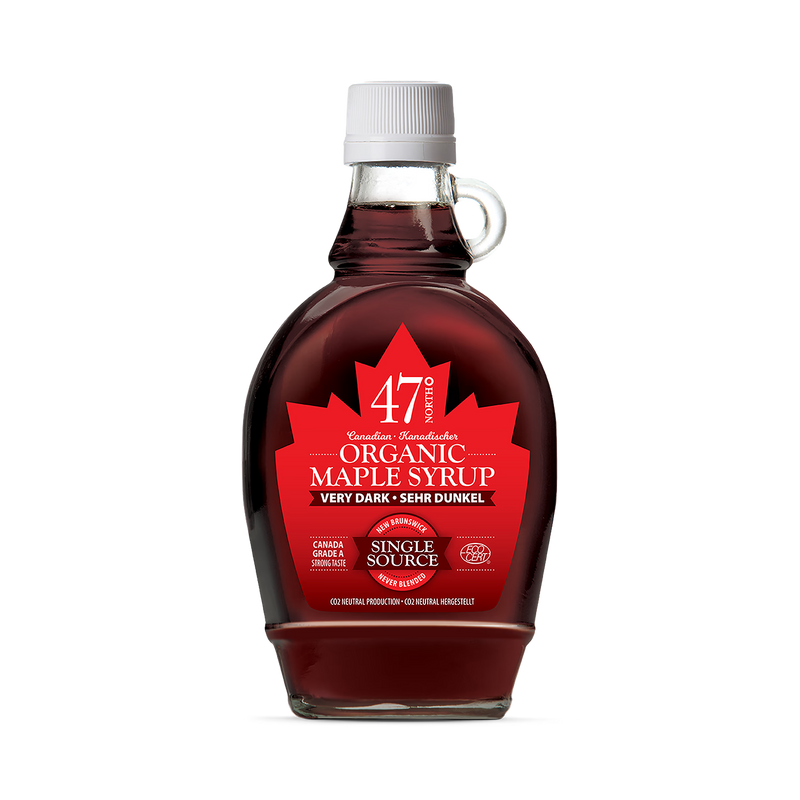 47 North very dark organic maple syrup 250g - British product