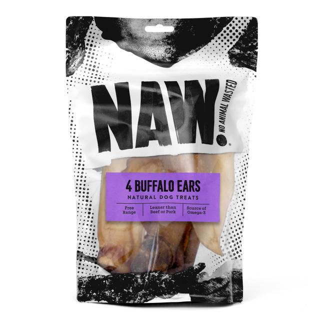 NAW Buffalo Ears Dog Treat   4 per pack