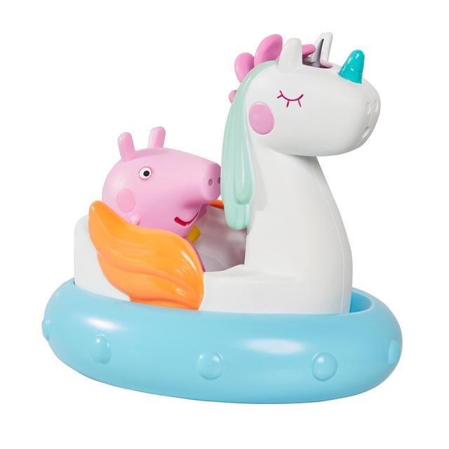 Peppa Pig Peppa Bath Floats Peppa & Unicorn GOODS M&S   