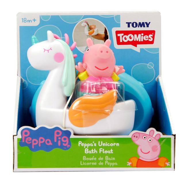 Peppa Pig Peppa Bath Floats Peppa & Unicorn GOODS M&S   