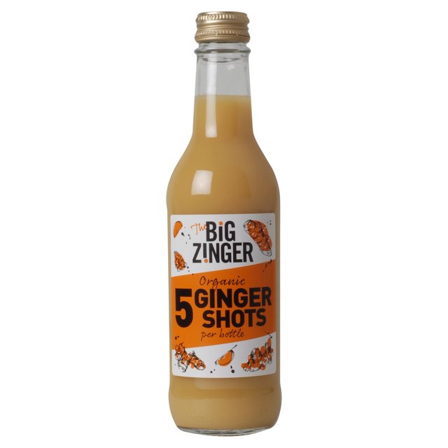 Big Zinger Organic Ginger Dosing Bottle 5 shots   330ml GOODS M&S   