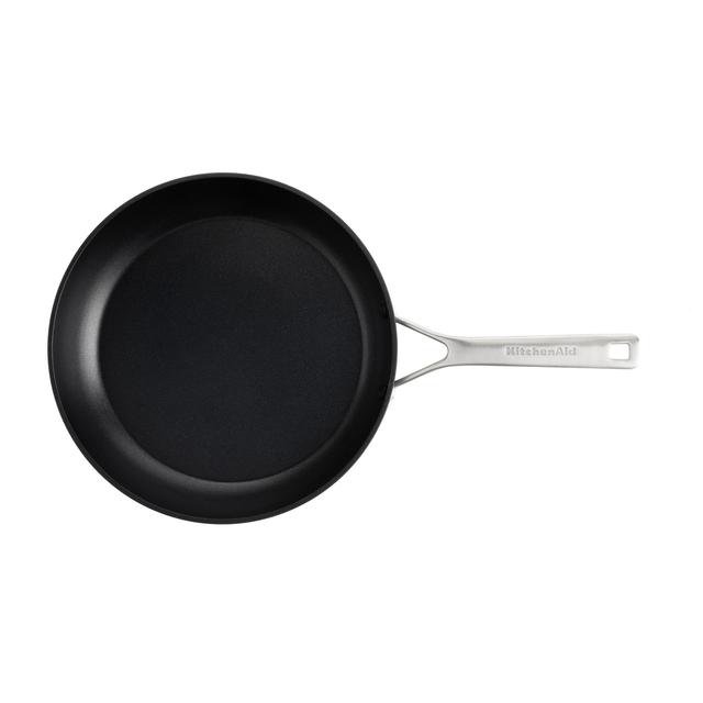 KitchenAid Stainless Steel Ceramic Non-Stick 28cm Frying Pan GOODS M&S   