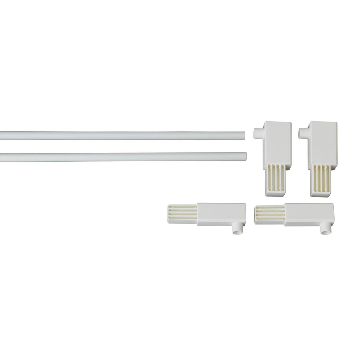 White extra tall pet gate extension pack (British brand)