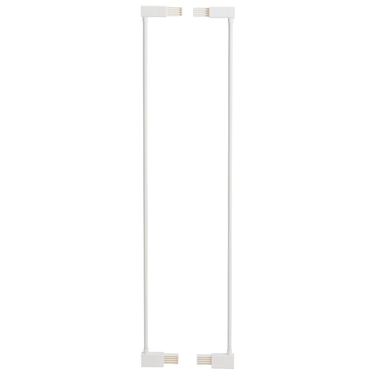 White extra tall pet gate extension pack (British brand)