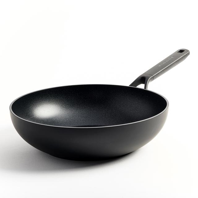 KitchenAid Classic Forged Ceramic Non-Stick 28cm/3.6 Litre Wok GOODS M&S   