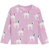 M&S Pure Cotton Dalmatian Print Top 2-7 Years Pink GOODS M&S   