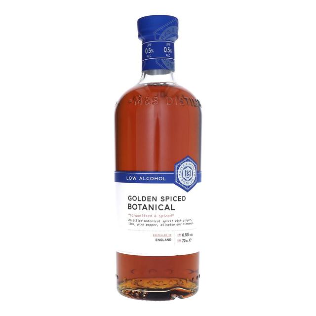 M&S Low Alcohol Golden Spiced Botanical   70cl