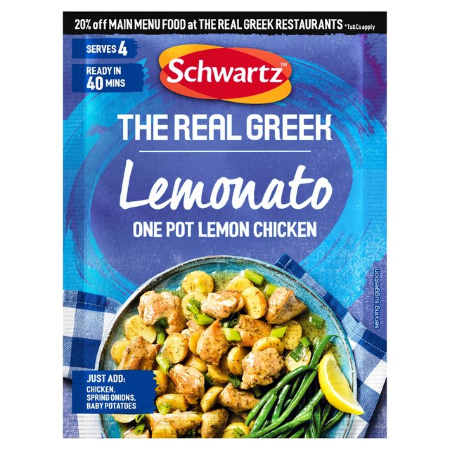 Schwartz x The Real Greek Lemonato Chicken 30g   30g