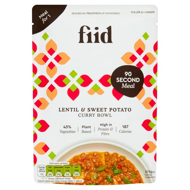 Fiid Lentil & Sweet Potato Curry   275g GOODS M&S   