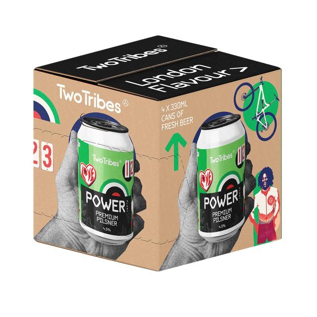 Power Plant Premium Pilsner   4 x 330ml