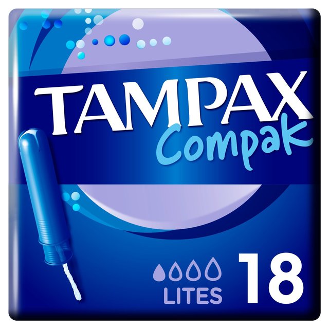 Tampax Compak Lites Applicator Tampons   18 per pack GOODS M&S   