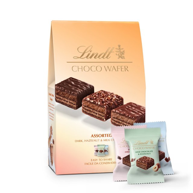 Lindt CHOCO WAFER Assorted Chocolate Sharing Box   138g GOODS M&S   