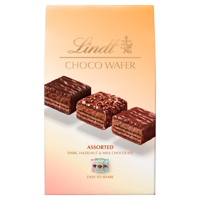 Lindt CHOCO WAFER Assorted Chocolate Sharing Box   138g GOODS M&S   