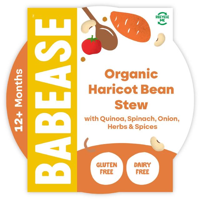 Babease Organic Haricot Bean Stew Baby Food Pot 12+months   200g GOODS M&S   