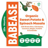 Babease Sweet Potato & Spinach Masala Baby Food Pot 10+months   190g GOODS M&S   