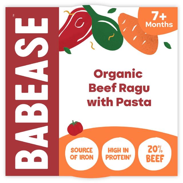 Babease Organic Beef Ragu Baby Food Pot 7+months   130g GOODS M&S   