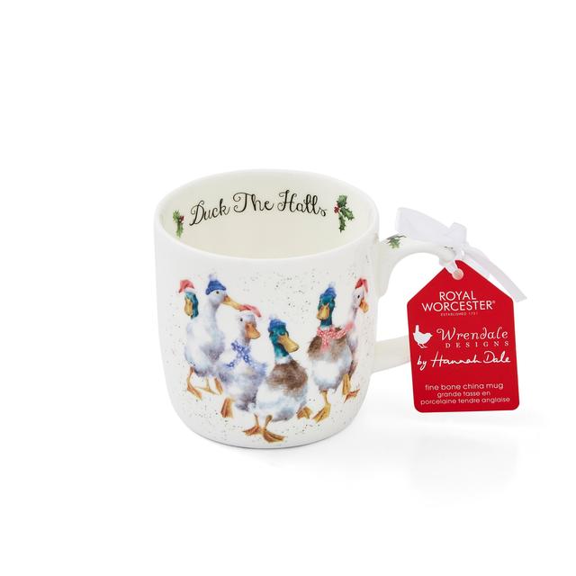 Wrendale Designs Duck the Halls Mug