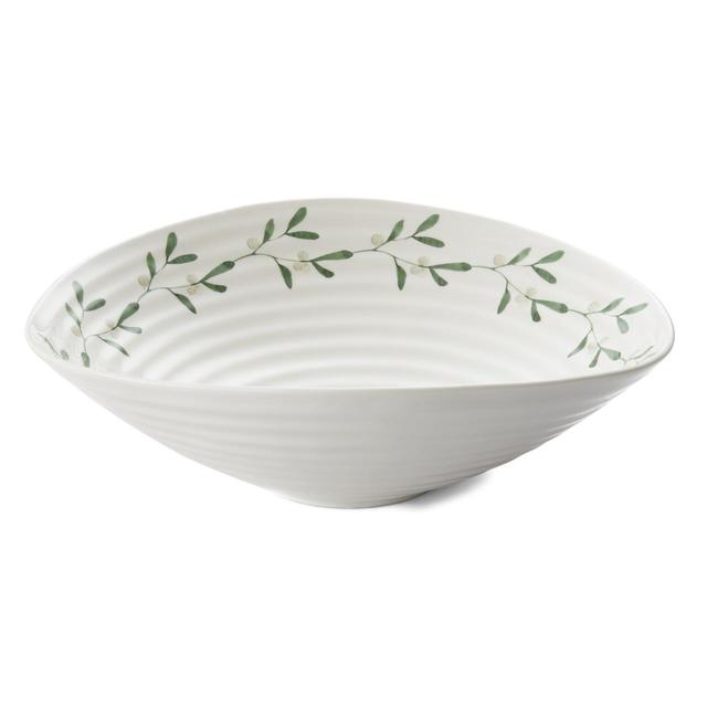 Sophie Conran for Portmeirion Mistletoe Serving Bowl Single GOODS M&S   