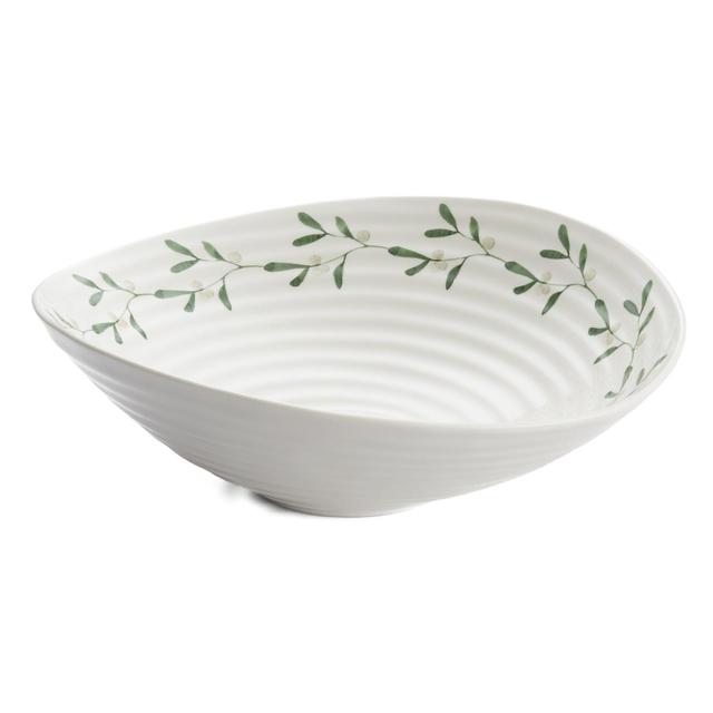 Sophie Conran for Portmeirion Mistletoe Serving Bowl Single GOODS M&S   