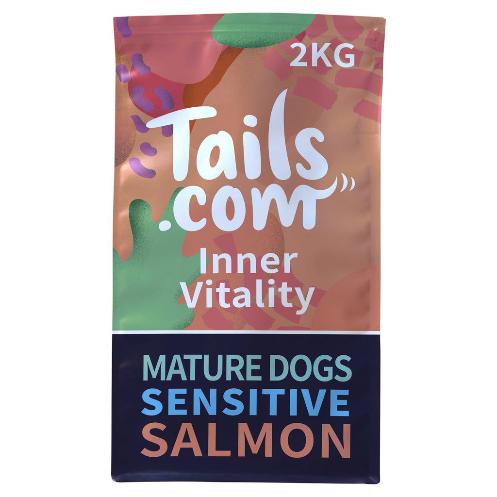 tails.com Inner Vitality Advanced Nutrition For Mature Dogs Sensitive Salmon 2kg