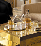 Christofle crystal vodka glasses set of 4, 90ml - British product