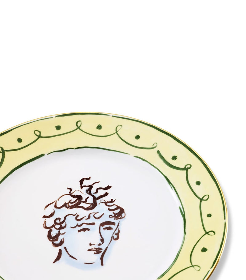 GINORI 1735 Porcelain Il Viaggio di Nettuno Plate 28cm - British product