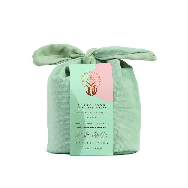 Wanderflower Fresh Face skincare gift set - British product