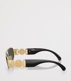 Versace VE2287 rectangular metal sunglasses - British product