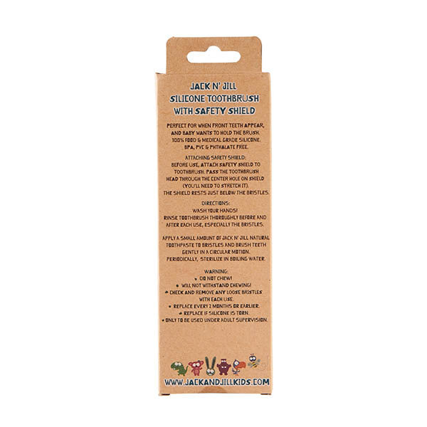 Jack N' Jill Silicone Toothbrush - Stage 2 GOODS Superdrug   