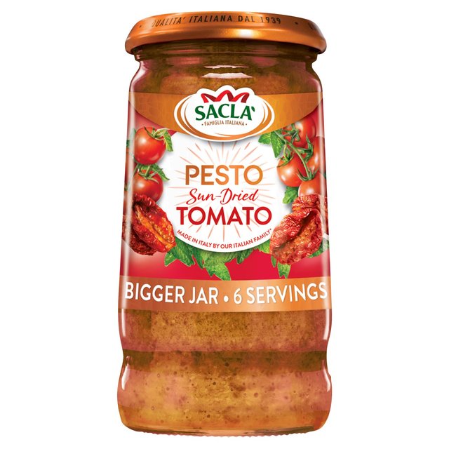 Sacla' Sun Dried Tomato Pesto   290g